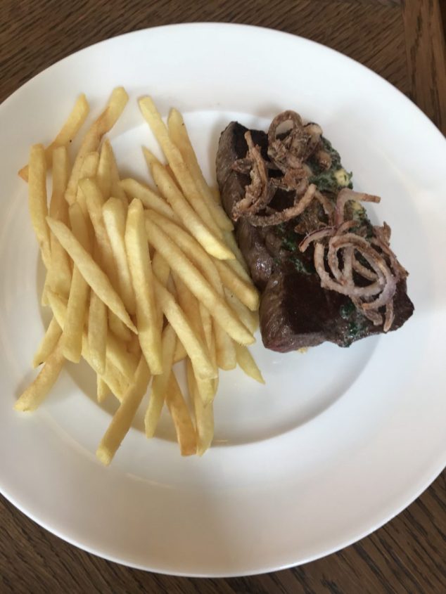 Rump steak - Brasserie Prince